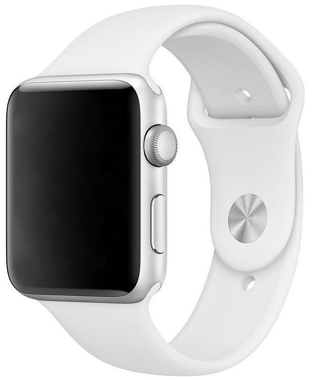Nutikell Apple Watch Series 3, valge/hõbe