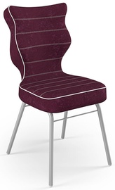 Bērnu krēsls Solo Size 6 VS07, pelēka/violeta, 40 cm x 91 cm