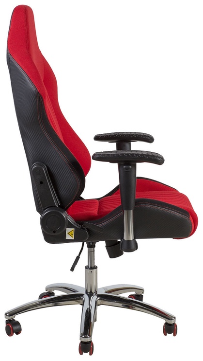 Darbo kėdė Home4you Recaro, juoda/raudona