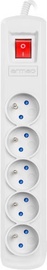 Armac R5 Protecting Power Strip 3m Grey