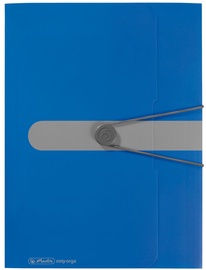 Herlitz Wallet Folder Easy Orga A4 Opaque Blue 11205994