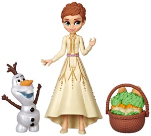 Hasbro Disney Frozen Anna & Olaf Small Dolls With Basket Accessory E7079