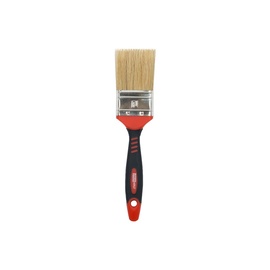 HausHalt Flat Brush RJ3348 Natural Black/Red 50mm