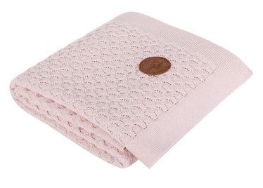 Ceba Baby Knitted Cotton Blanket 90x90cm Pink