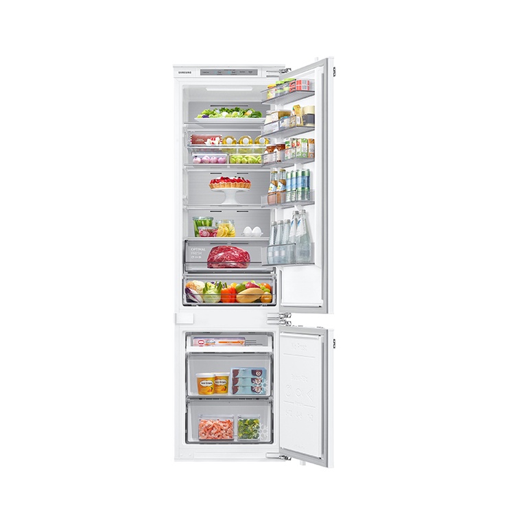 Iebūvējams ledusskapis Samsung BRB30715EWW/EF, saldētava apakšā
