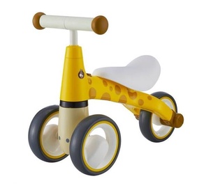 Детский велосипед EcoToys Mini Bicycle Walker Giraff, желтый, 5.5″