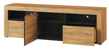 Szynaka Meble Kama 25 TV Table Camargue Oak/Black Matt