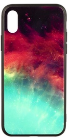 TakeMe Glass Glossy Back Case For Samsung Galaxy S8 Green Galaxy