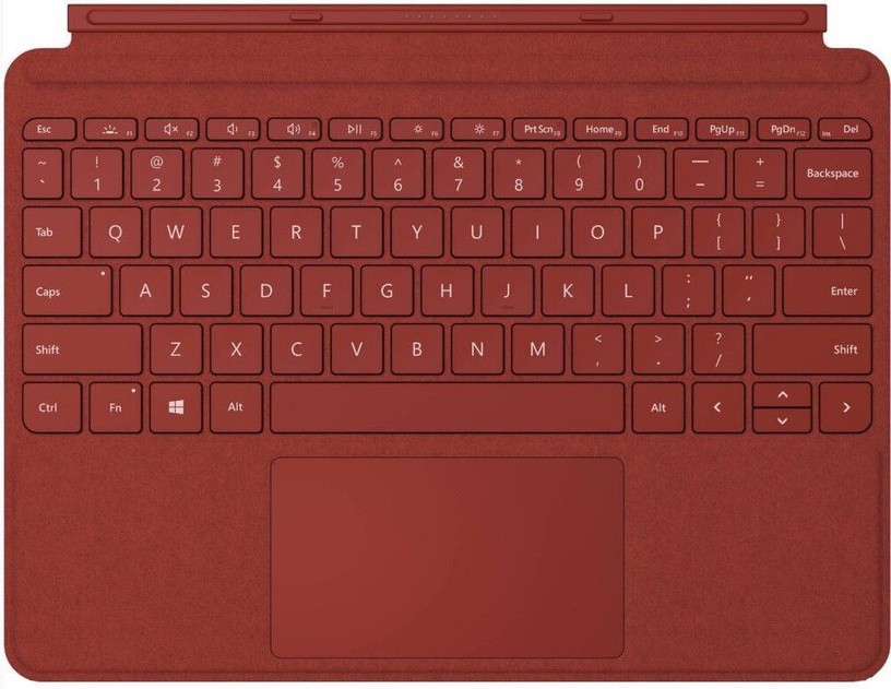 Клавиатура Microsoft TXK-00001 EN, коричневый/красный