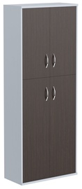 Skyland Imago Office Cabinet CT-1.8 Wenge Magic/Metallic