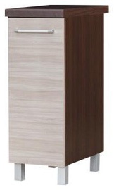 Нижний кухонный шкаф Bodzio Loara, коричневый/бежевый, 300 мм x 520 мм x 860 мм