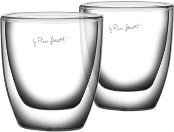Dubultā stikla glāze Lamart LT9009, 2 gab., caurspīdīga, 0.08 l
