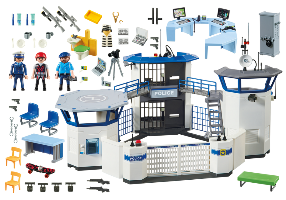 playmobil police headquarters