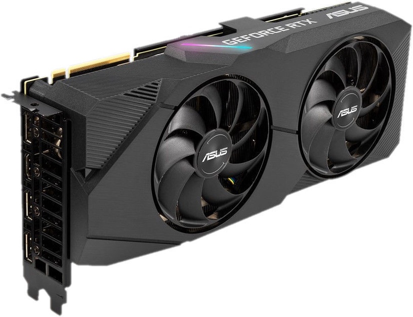 Vaizdo plokštė Asus GeForce RTX 2080 Super EVO V2 OC DUAL-RTX2080S-O8G-EVO-V2, 8 GB, GDDR6