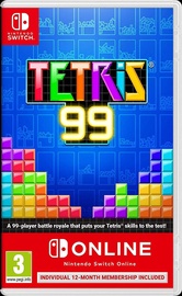 Nintendo Switch mäng Nintendo Tetris 99 + 12months Nintendo Switch Online Membership
