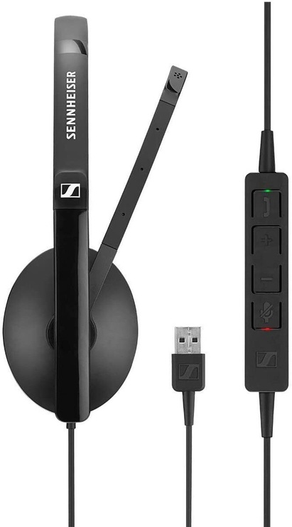 Vadu austiņas Sennheiser SC 135 USB, melna
