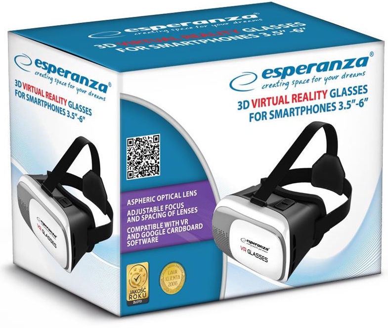 VR brilles Esperanza EMV300, melna