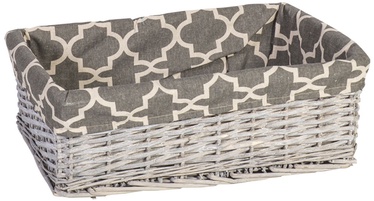 Home4you Basket Max 4 42x29xH14cm Antique Gray