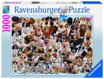 Пазл Ravensburger Dogs Galore 156337, 1000 шт.