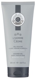 Roger & Gallet L'Homme Cedre Shower Gel 200ml