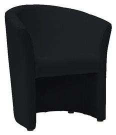 Tugitool Modern TM-1, must, 67 cm x 47 cm x 76 cm