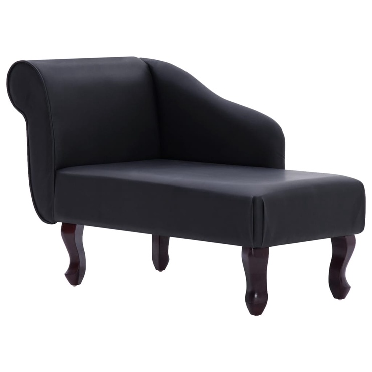 Диван VLX Lounge Bed, черный, 108 x 53 см x 68 см
