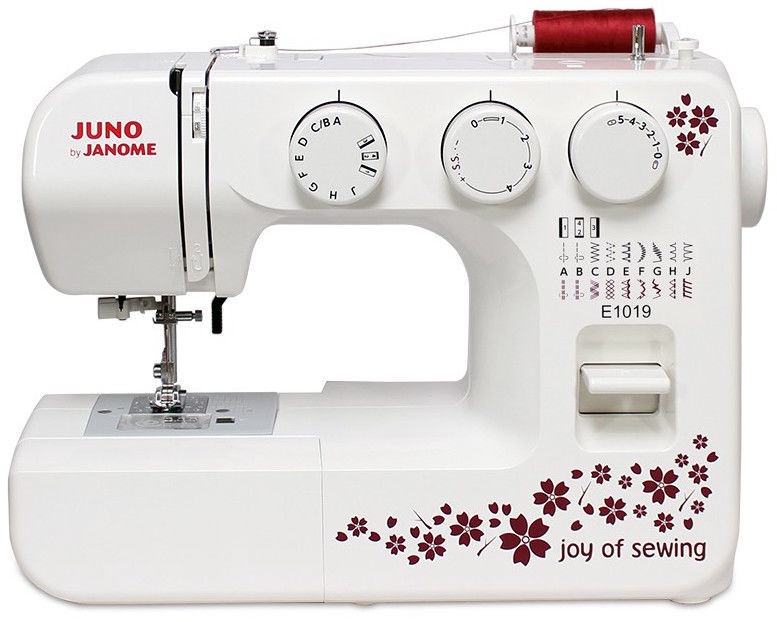 Šujmašīna Janome Juno E1019, elektromehānisks