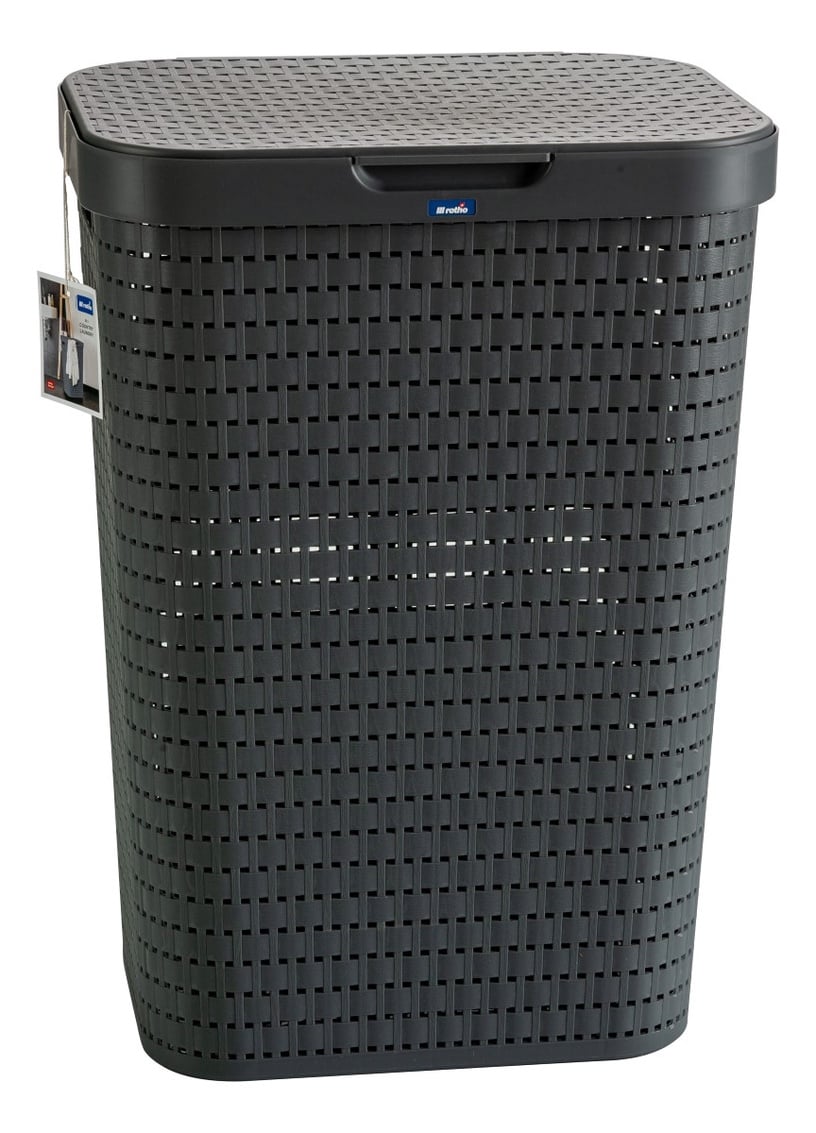 Ящик для белья Rotho 1032708853, 55 л, антрацитовый/серый, 42 см x 32 см