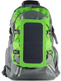 PowerNeed Backpack with Solar Charger 6.5W Green
