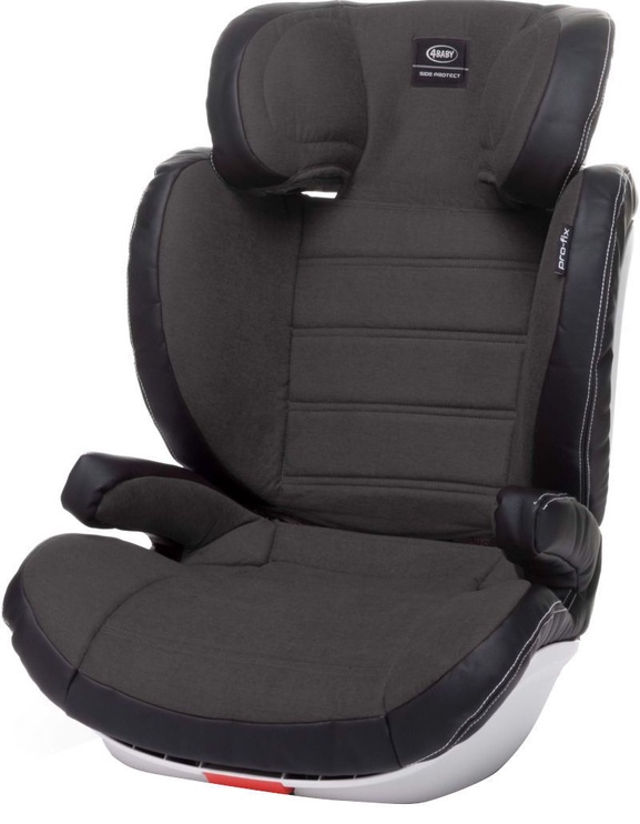 Автомобильное сиденье 4Baby Pro-Fix, черный/серый, 15 - 36 кг