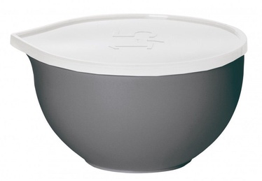 Plast Team Bowl With Lid D16.7cm 1l Grey