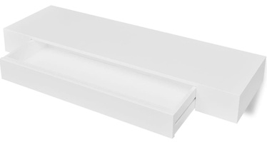 Настенная полка VLX Floating 276002, белый, 25 см x 80 см x 8 см