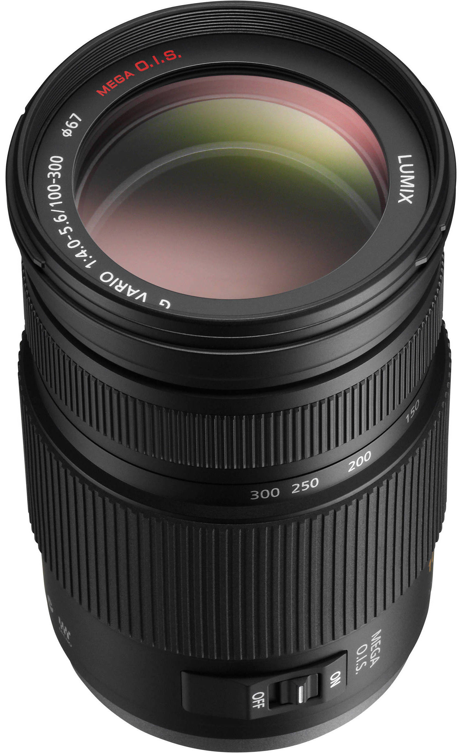 Objektyvas Panasonic LUMIX G VARIO 100-300mm F/4-5.6 Mega O.I.S. 