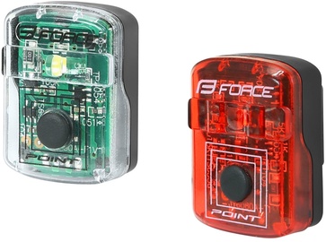 Велосипедный фонарь Force Point USB Light Set F45445