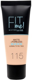 Tonālais krēms Maybelline Fit Me Matte+Poreless Ivory, 30 ml