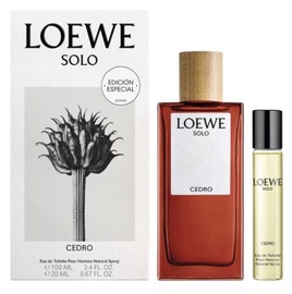 Набор для мужчин Loewe Solo Cedro, 120 мл
