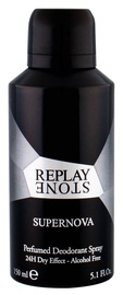 Vīriešu dezodorants Replay Stone Supernova For Him Perfumed, 150 ml
