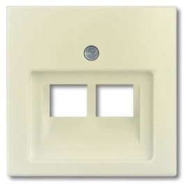 Telefona rozetes rāmis 2x8 1803-02-92-507 ziloņkaula