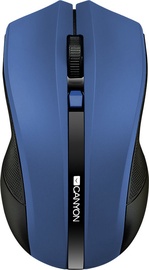 Kompiuterio pelė Canyon CNE-CMSW05 Blue, bevielė, optinė