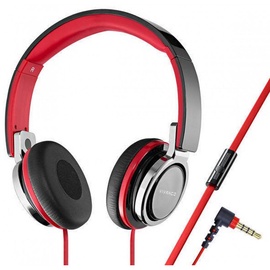 Vadu austiņas Vivanco SR770 HiFi, melna/sarkana