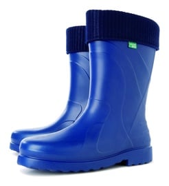 Guminiai batai moterims Demar 0220 0220, su aulu, su pašiltinimu, mėlyna, 40 dydis