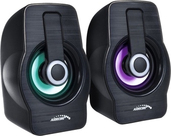 Kompiuterinė kolonėlė Audiocore, juoda, 6 W