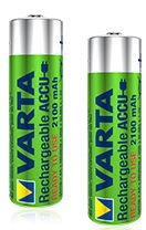 Uzlādējamās baterijas Varta 56706101404, AA, 2100 mAh, 4 gab.