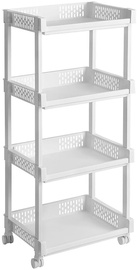 Songmics Storage Rack White 36.5x86cm