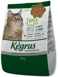 Kegrus Economic Adult Cat Food Meat & Fish 1kg
