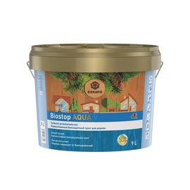 Пропитка дерево Eskaro Aura Biostop Aqua, 9 л