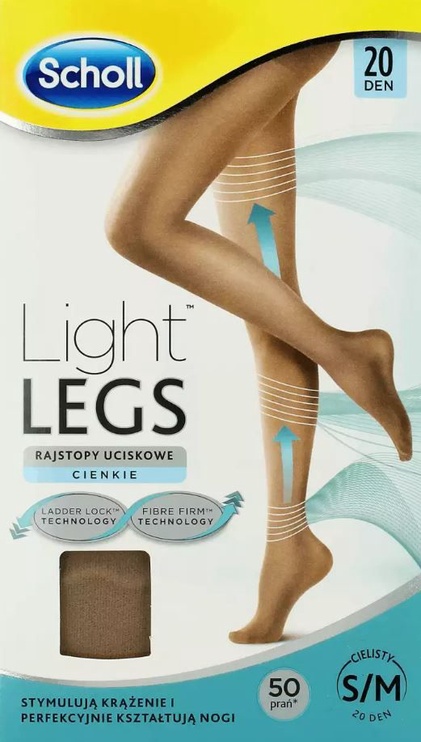Scholl Light Legs 20 Beige S/M