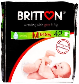 Подгузники Britton Extra Dry, M, 42 шт.