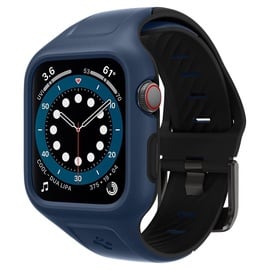 Siksna Spigen Liquid Air ”Pro” for Apple Watch 4/5/6/SE (44mm), zila