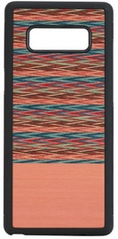 Man&Wood Browny Check Back Case For Samsung Galaxy Note 8 Black/Brown